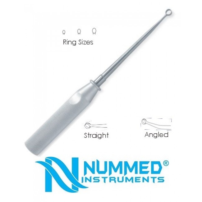 Cones Ring Spinal Curette , Spinal Instruments, Overall Length 29 cm